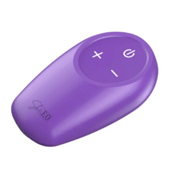 She.E.O Rotating — Anal Vibrator, Remote Control, Purple — view 6