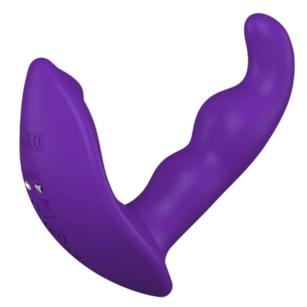 She.E.O Rotating — Anal Vibrator, Remote Control, Purple — view 7