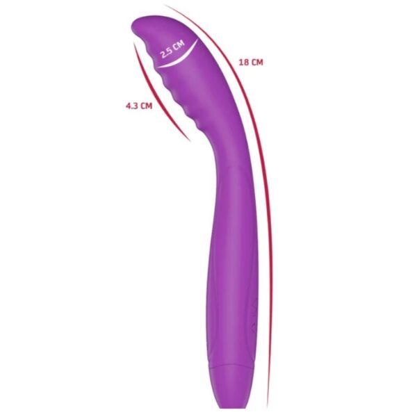 She.E.O Tapping — G-Spot Vibrator, Rechargeable, Purple — G-Spot Vibrators — view 2