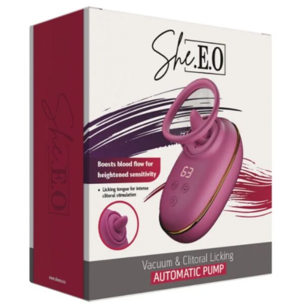 She.E.O Licking — Clit Sucker, Rechargeable — Clitoral Stimulators — view 5