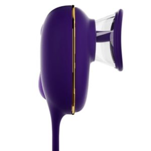 She.E.O Licking and Anal — Clit Sucker, Rechargeable, Purple — view 3