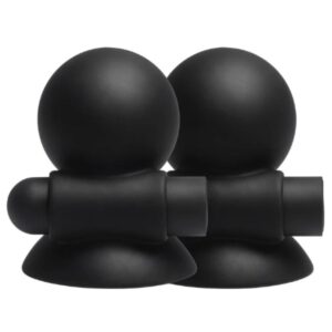 She.E.O Vibrating — Nipple Suckers, Rechargeable, Black — Nipple Toys