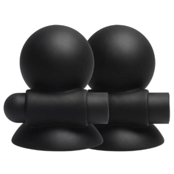 She.E.O Vibrating — Nipple Suckers, Rechargeable, Black — Nipple Toys
