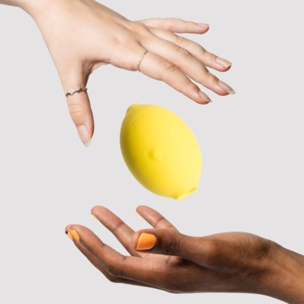 Romp Lemon Crush — Air Pulse Stimulator, Yellow — Clitoral Stimulators — view 10
