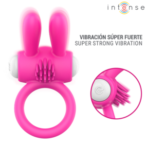 Intense Hopps — Vibrating Cock Ring, Pink — Cock Rings — view 2
