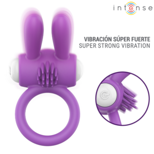 Intense Hopps — Vibrating Cock Ring, Purple — Cock Rings — view 2