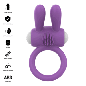 Intense Hopps — Vibrating Cock Ring, Purple — Cock Rings — view 4