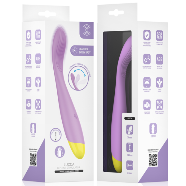 Intense Lucca — G-Spot Vibrator, Waterproof, Lilac — Classic Vibrators — view 2