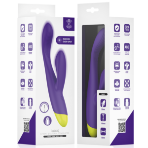 Intense Paolo — Rabbit Vibrator, Waterproof, Purple — Rabbit Vibrators — view 2