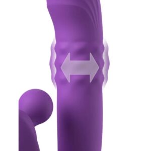 Fantasy for Her Harmoni Pro — Rabbit Vibrator, Silicone, Purple — G-Spot Vibrators — view 4