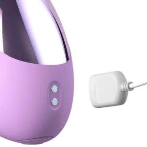 Fantasy for Her Flutter Pro — Rabbit Vibrator, Purple — G-Spot Vibrators — view 2