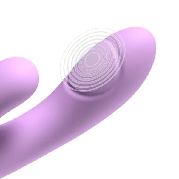Fantasy for Her Flutter Pro — Rabbit Vibrator, Purple — G-Spot Vibrators — view 4