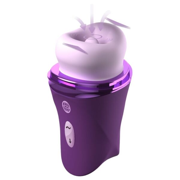 Fantasy for Her Lush Kiss — Clitoral Stimulator, Silicone, Purple — Clitoral Stimulators