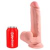 King Cock Plus Triple Density — Realistic Dildo, 23 cm, Flesh — Dildos