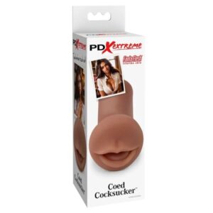 PDX Extreme Coed Cocksucker — Oral Masturbator — Textured Strokers — view 4