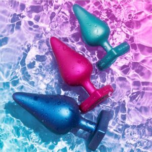 Romp Luster — Anal Training Kit, With Heart Base — view 4