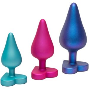 Romp Luster — Anal Training Kit, With Heart Base