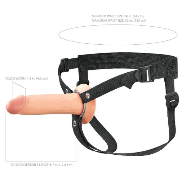 Fantasy X-Tensions Elite — Hollow Strap-On, 17.8 cm — Anal — view 5