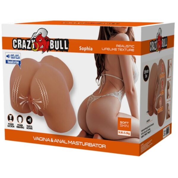 Crazy Bull Sophia — Vibrating Butt Masturbator 5.5 kg — Male Masturbators — view 8