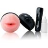 Baile Pure Skin Mouth — Vibrating Masturbator — Textured Strokers