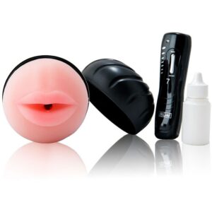 Baile Pure Skin Mouth — Vibrating Masturbator — Textured Strokers