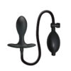 Mr Play — Inflatable Butt Plug, Black — Anal