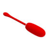 Pretty Love Julius — Vibrating Egg, Silicone, Red — Clitoral Stimulators