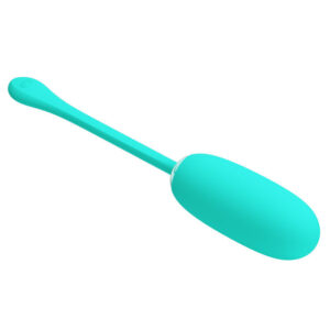 Pretty Love Julius — Vibrating Egg, Silicone, Aqua Green — Clitoral Stimulators