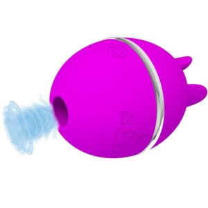 Pretty Love Gemini Ball — Tongue Vibrator, Purple — Clitoral Vibrators