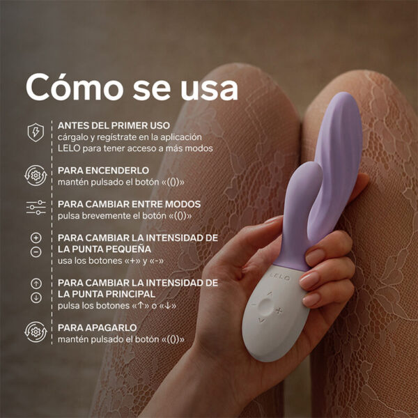 LELO Ina Twist — Rabbit Vibrator, App-Controlled — App-Controlled Sex Toys — view 10