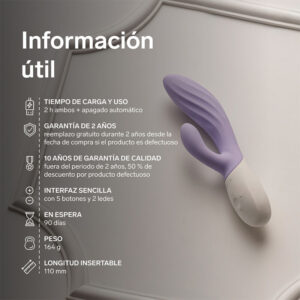 LELO Ina Twist — Rabbit Vibrator, App-Controlled — App-Controlled Sex Toys — view 3