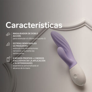 LELO Ina Twist — Rabbit Vibrator, App-Controlled — App-Controlled Sex Toys — view 4
