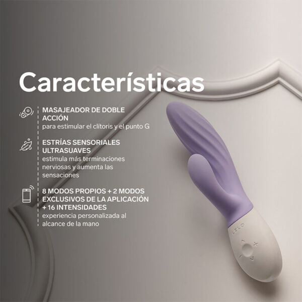 LELO Ina Twist — Rabbit Vibrator, App-Controlled — App-Controlled Sex Toys — view 4