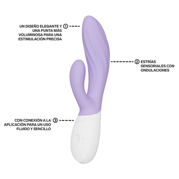 LELO Ina Twist — Rabbit Vibrator, App-Controlled — App-Controlled Sex Toys — view 6
