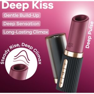 Satisfyer Deep Kiss — Air Pulse Stimulator, Waterproof — Clitoral Stimulators — view 4