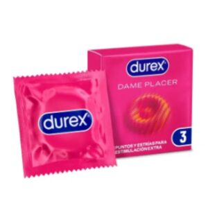 Durex Give Me Pleasure — Textured Condoms, 3 Pack — Condom 3 Packs — view 2