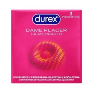 Durex Give Me Pleasure — Textured Condoms, 3 Pack — Condom 3 Packs