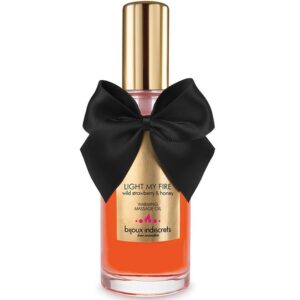 Bijoux Indiscrets — Warming Massage Oil, 100 ml, Strawberry — Body Massage Oils — view 3