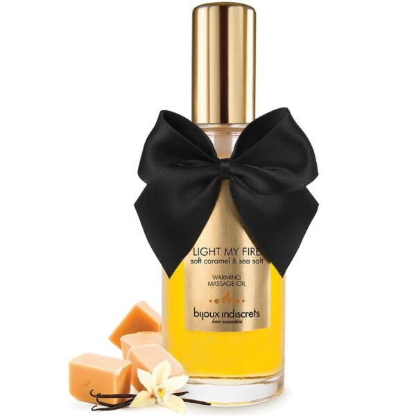 Bijoux Indiscrets — Warming Massage Oil, 100 ml, Caramel — Body Massage Oils — view 2