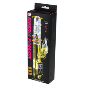 Baile Siberia Passion — Rabbit Vibrator, Waterproof, Gold — G-Spot Vibrators — view 2