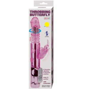 Baile US Throbbing Butterfly — Thrusting Vibrator, Rechargeable — G-Spot Vibrators — view 2