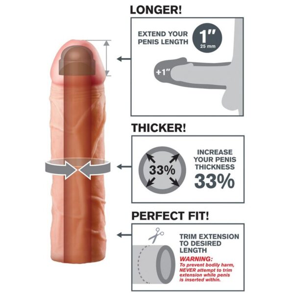 Fantasy X-Tensions Perfect 1 — Penis Sleeve — Penis Accessories — view 4
