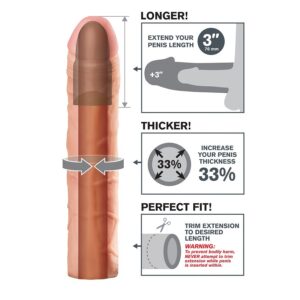 Fantasy X-Tensions Perfect 3 — Penis Sleeve — Penis Accessories — view 3