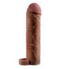 Fantasy X-Tensions Perfect 2 — Penis Sleeve, Ball Strap, Brown — Penis Accessories