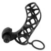 Fantasy X-Tensions Power Cage — Penis Sleeve, Silicone — Girth Sleeves