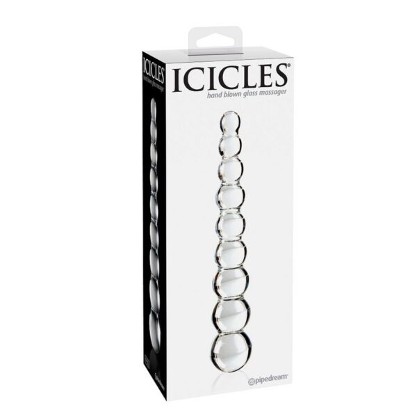 Icicles No. 2 — Glass Dildo, 22 cm — Anal — view 3