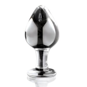 Icicles No. 25 — Glass Butt Plug, 7.5 cm — Anal