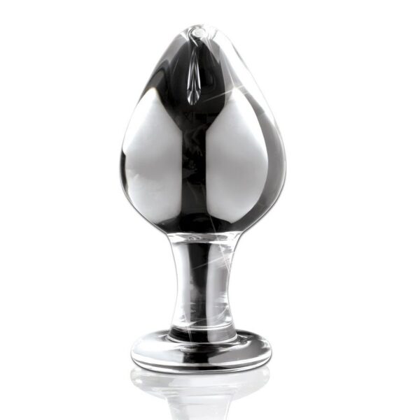 Icicles No. 25 — Glass Butt Plug, 7.5 cm — Anal