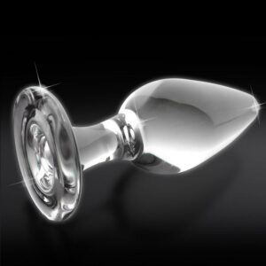 Icicles No. 26 — Glass Butt Plug, 10 cm — Anal — view 3