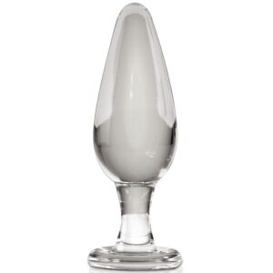 Icicles No. 26 — Glass Butt Plug, 10 cm — Anal
